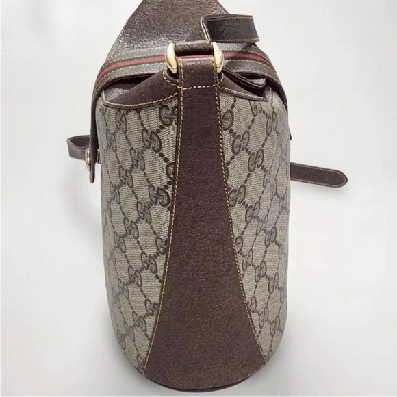Gucci Brown and Cream Women's Bag - Picture 4 of 16